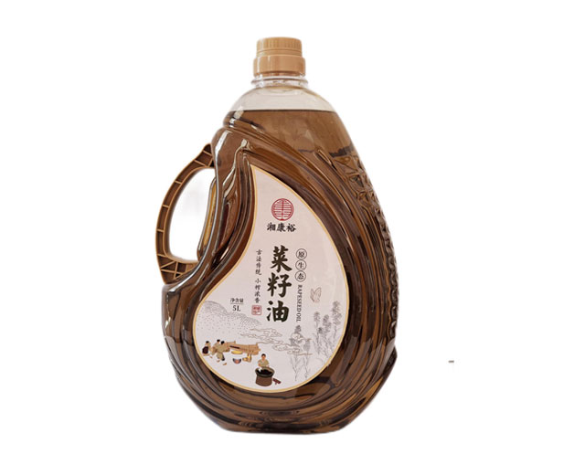 湘康裕小榨濃香菜籽油5L